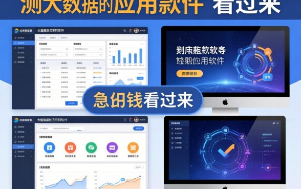 实测几款大数据的应用软件,急用钱的看过来