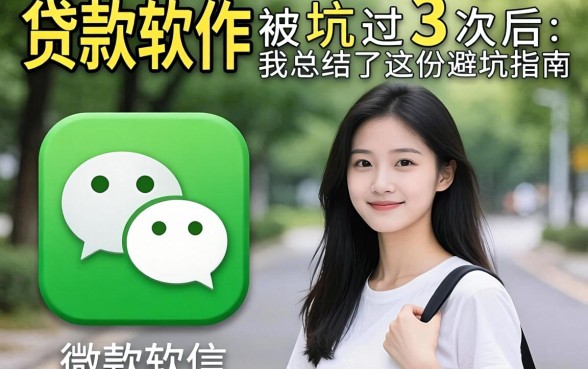 微信有什么贷款软件？被坑过3次后，我总结了这份避坑指南