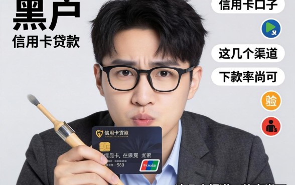 揭秘黑户以信用卡贷款的口子,这几个渠道下款率尚可