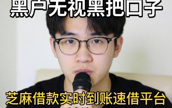 我试了黑户2026无视黑把口子，发现芝麻借款实时到账速借平台的真相和你想的不一样