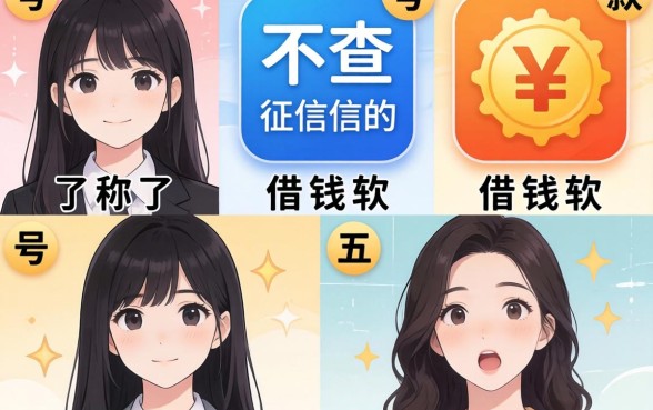我试了五款号称不查征信的借钱软件,结果有点意外