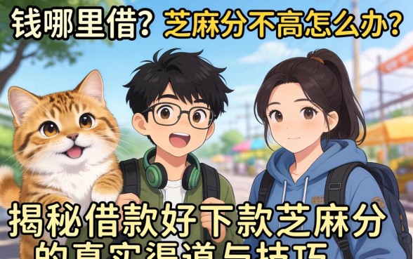 急需用钱哪里借？芝麻分不高怎么办？揭秘借款好下款芝麻分的真实渠道与技巧