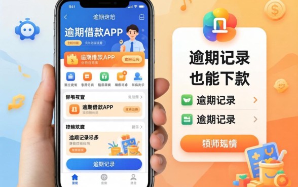 盘点几个不看逾期的借款app，有逾期记录也能下款
