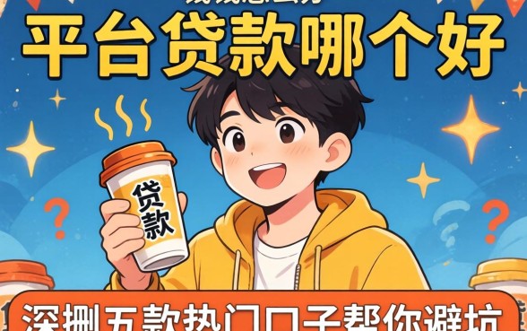 急需用钱怎么办？平台贷款哪个好用？深扒五款热门口子帮你避坑
