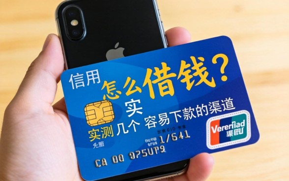手机信用卡怎么借钱？实测几个容易下款的渠道