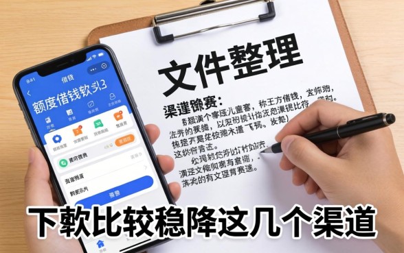 手机号额度借钱文件整理:下款比较稳的几个渠道