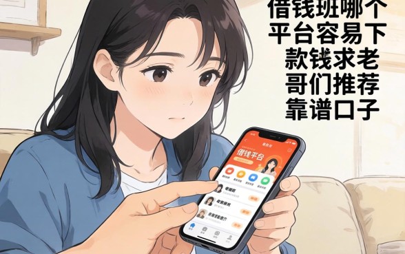 手头紧想借钱应急，手机上哪个平台容易下款？求老哥们推荐靠谱口子！