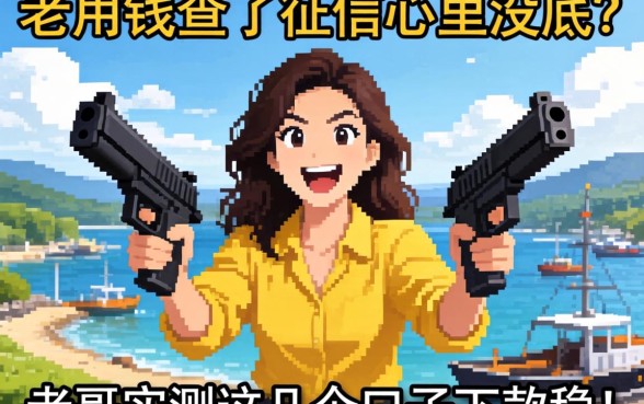 急用钱查了征信心里没底？老哥实测这几个口子下款稳！