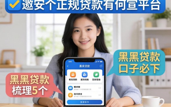 门槛较低的正规贷款有哪些平台，梳理5个黑户贷款的口子必下app