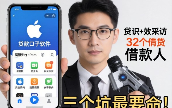 苹果手机贷款口子软件：我采访了32个借款人，发现这3个坑最要命
