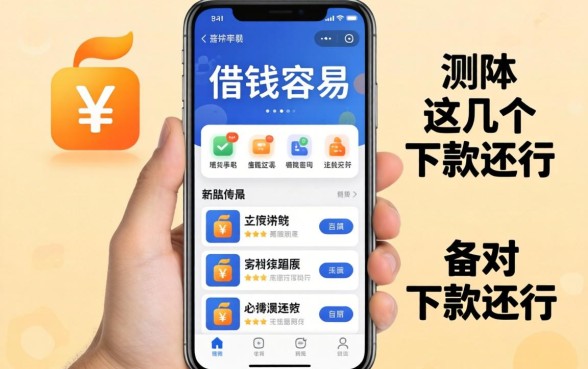 手机软件借钱容易有哪个?实测这几个下款还行
