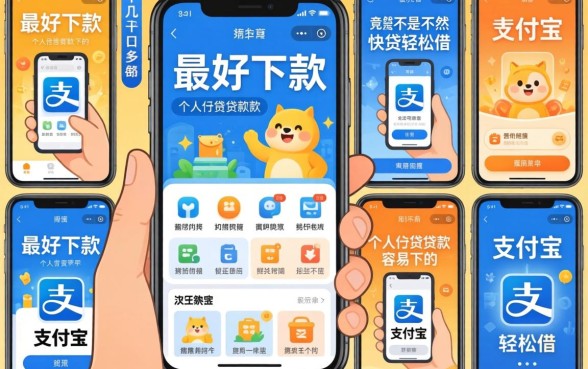 我试了十几个平台，发现最好下款的个人小额贷款容易下的竟然不是支付宝快贷轻松借app