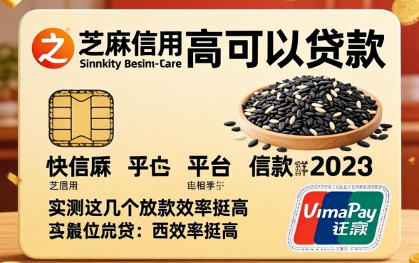 芝麻信用高可以贷款的平台,实测这几个放款效率挺高