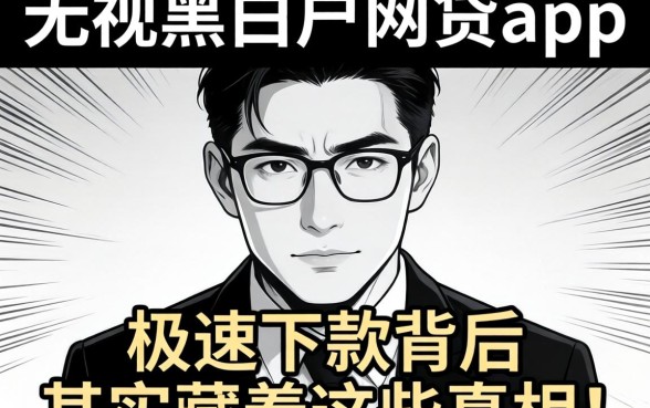 我试了所谓的无视黑白户网贷app,极速下款背后其实藏着这些真相