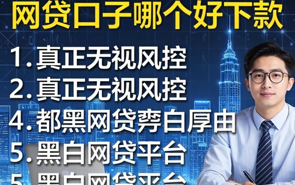 网贷口子哪个好下款，条列5个真正无视风控黑白的网贷平台