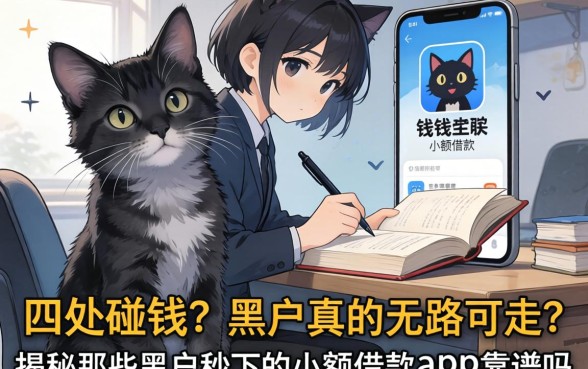 急需用钱却四处碰壁?黑户真的无路可走吗?揭秘那些黑户秒下的小额借款app靠谱吗?