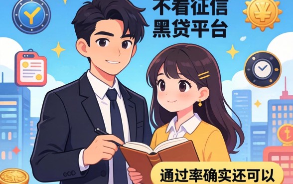 揭秘几款不看征信的黑贷平台，通过率确实还可以