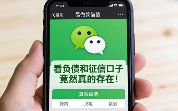 我试了手机借款到微信,发现不看负债和征信的口子竟然真的存在