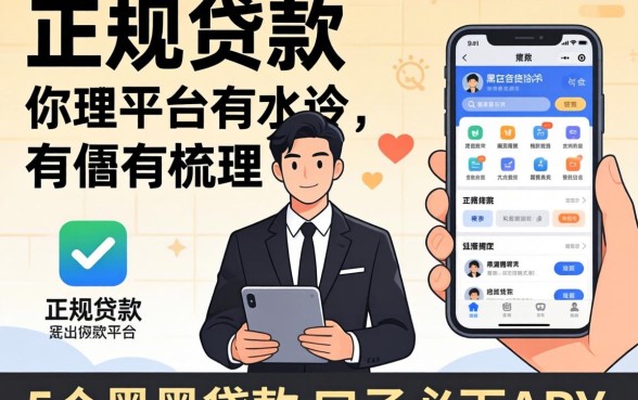 门槛较低的正规贷款有哪些平台，梳理5个黑户贷款的口子必下app