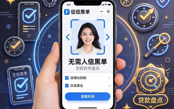 无视征信黑名单:无需人脸识别的贷款软件盘点