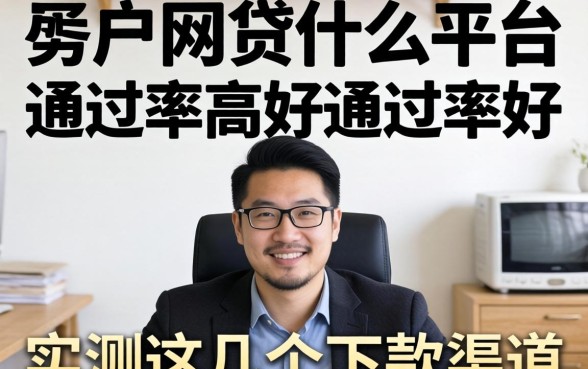黑户网贷什么平台好通过率高？实测这几个下款渠道