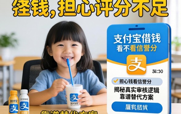 急需用钱却担心评分不足？支付宝借钱看不看信誉分？揭秘真实审核逻辑与靠谱替代方案