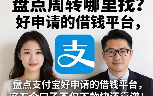 急需周转哪里找?盘点2026支付宝好申请的借钱平台,这五个口子不仅下款快还靠谱!