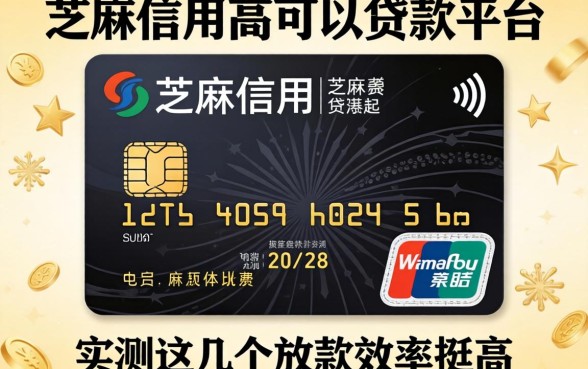 芝麻信用高可以贷款的平台,实测这几个放款效率挺高
