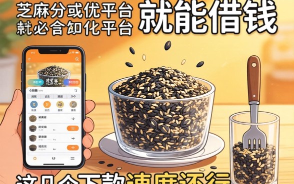 盘点只用芝麻分就能借钱的平台,这几个下款速度还行