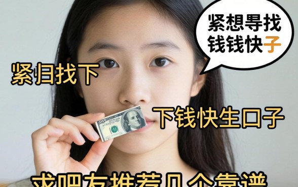 手头紧想找下钱快的口子,求吧友推荐几个靠谱的!