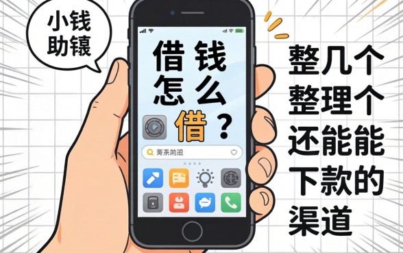 没有手机借钱怎么借？整理几个还能下款的渠道