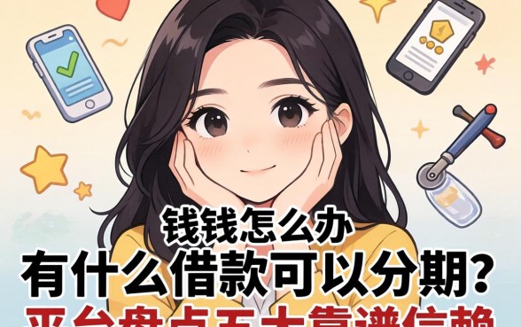 急需用钱怎么办？有什么借款可以分期的平台值得信赖？盘点五大靠谱渠道