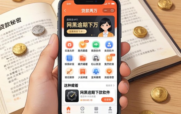 我翻遍了贷款两万的app，发现网黑逾期下款软件竟然藏着这种秘密