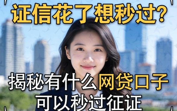 征信花了想秒过？揭秘有什么网贷口子可以秒过征信的真相