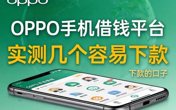 揭秘oppo手机借钱平台：实测几个容易下款的口子