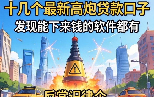 我试了十几个最新高炮贷款口子，发现能下来钱的软件都有个反常识的规律