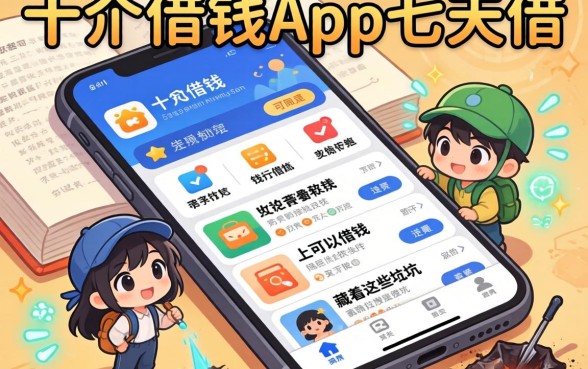 我试了十几个借钱app七天借,发现手机上可以借钱的软件里藏着这些坑