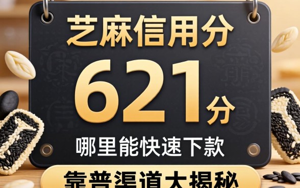 芝麻信用分621分能贷款吗?哪里能快速下款?靠谱渠道大揭秘