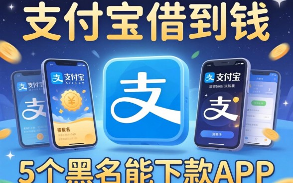 如何在支付宝借到钱，揭秘5个黑户能下款的app