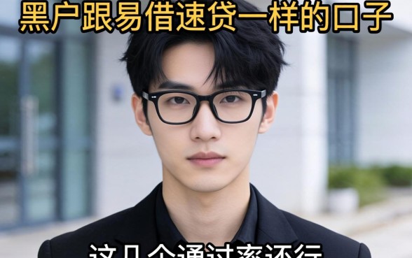 揭秘黑户跟易借速贷一样的口子,这几个通过率还行