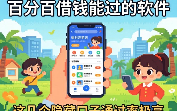 揭秘百分百借钱能过的软件：这几个隐藏口子通过率极高