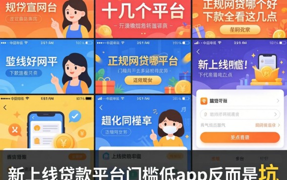 我试了十几个平台，发现正规网贷哪个好下款全看这几点，新上线贷款平台门槛低app反而是坑