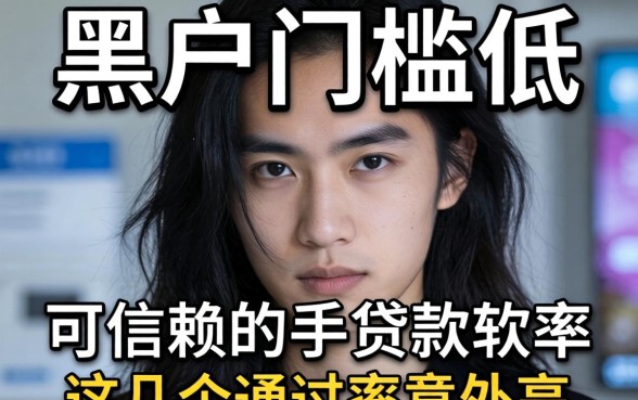 揭秘黑户门槛低 可信赖的贷款软件，这几个通过率意外高