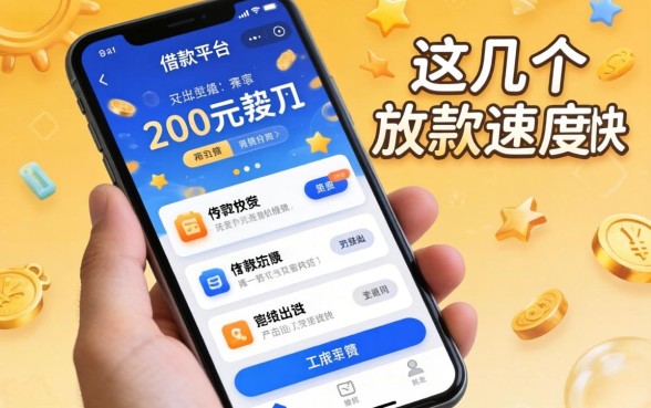 盘点最好借款平台有哪些软件，这几个放款速度比较快