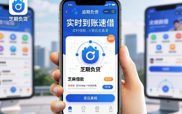 我试了几个不看逾期负债的网贷,发现芝麻借款实时到账速借app背后的真相