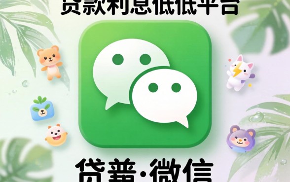 微信贷款利息低的平台有哪些？整理了几个靠谱的分享