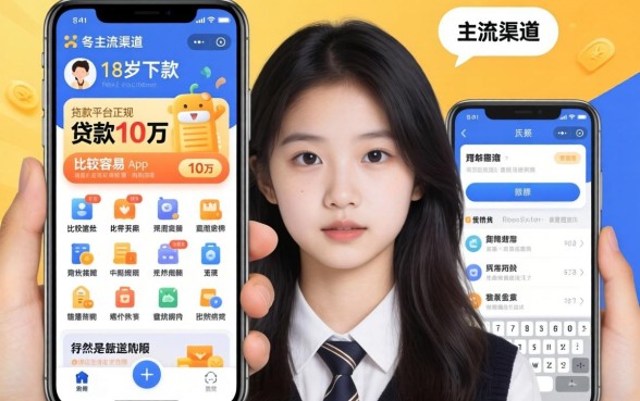 我试遍了主流渠道，发现18岁下款平台正规且贷款10万比较容易的app竟然是这几个