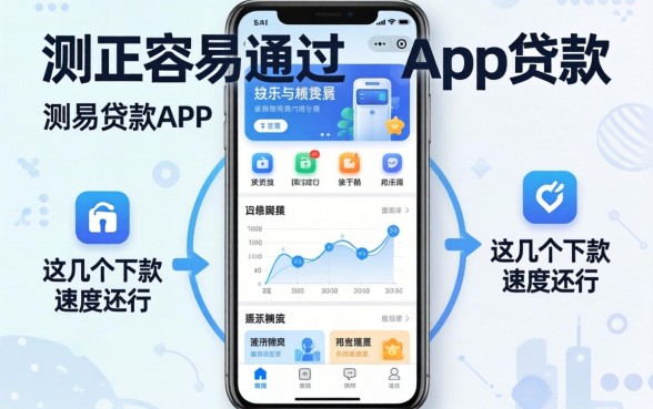 实测容易通过app贷款的app,这几个下款速度还行