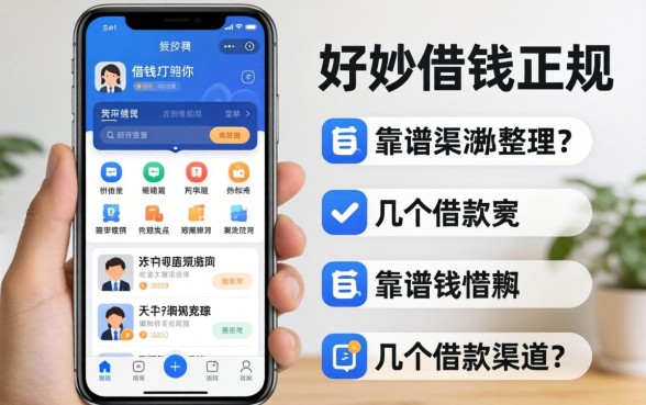 现在什么app好借钱正规？整理了几个靠谱的借款渠道