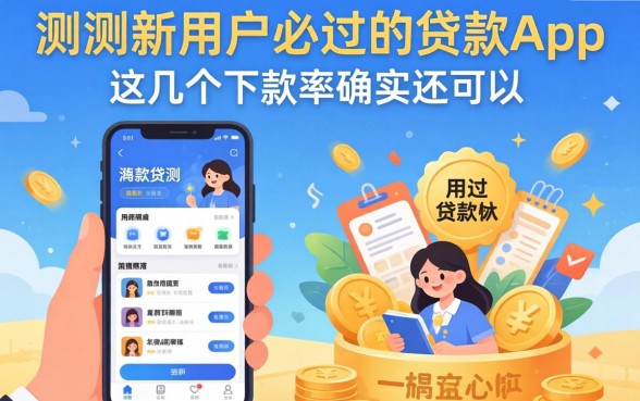实测新用户必过的贷款app,这几个下款率确实还可以